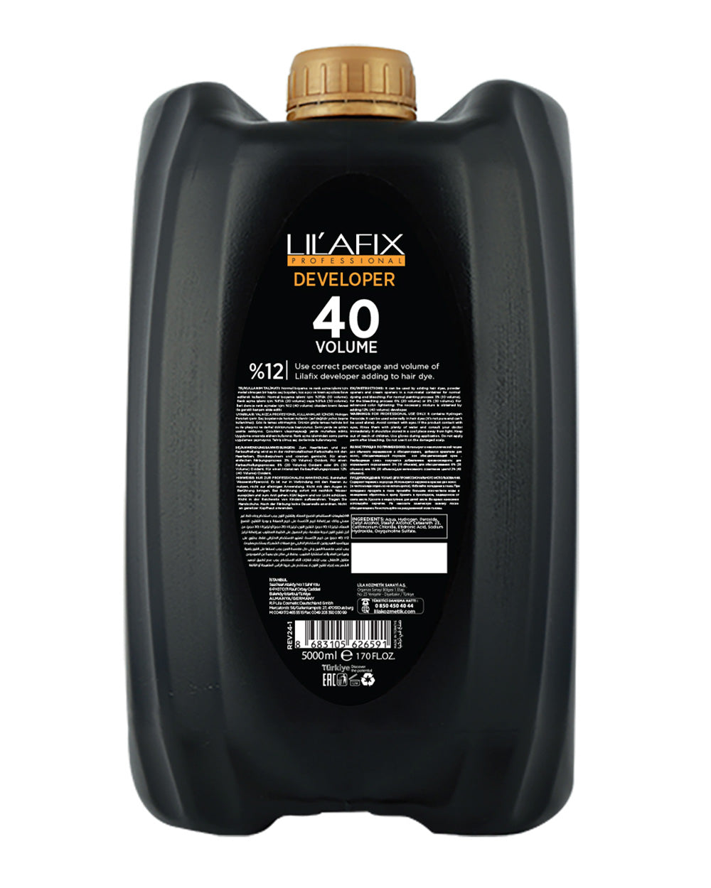 トリートメント Rio Lilafix Oksidan 5000 ml 40 Volume – Lila Kozmetik