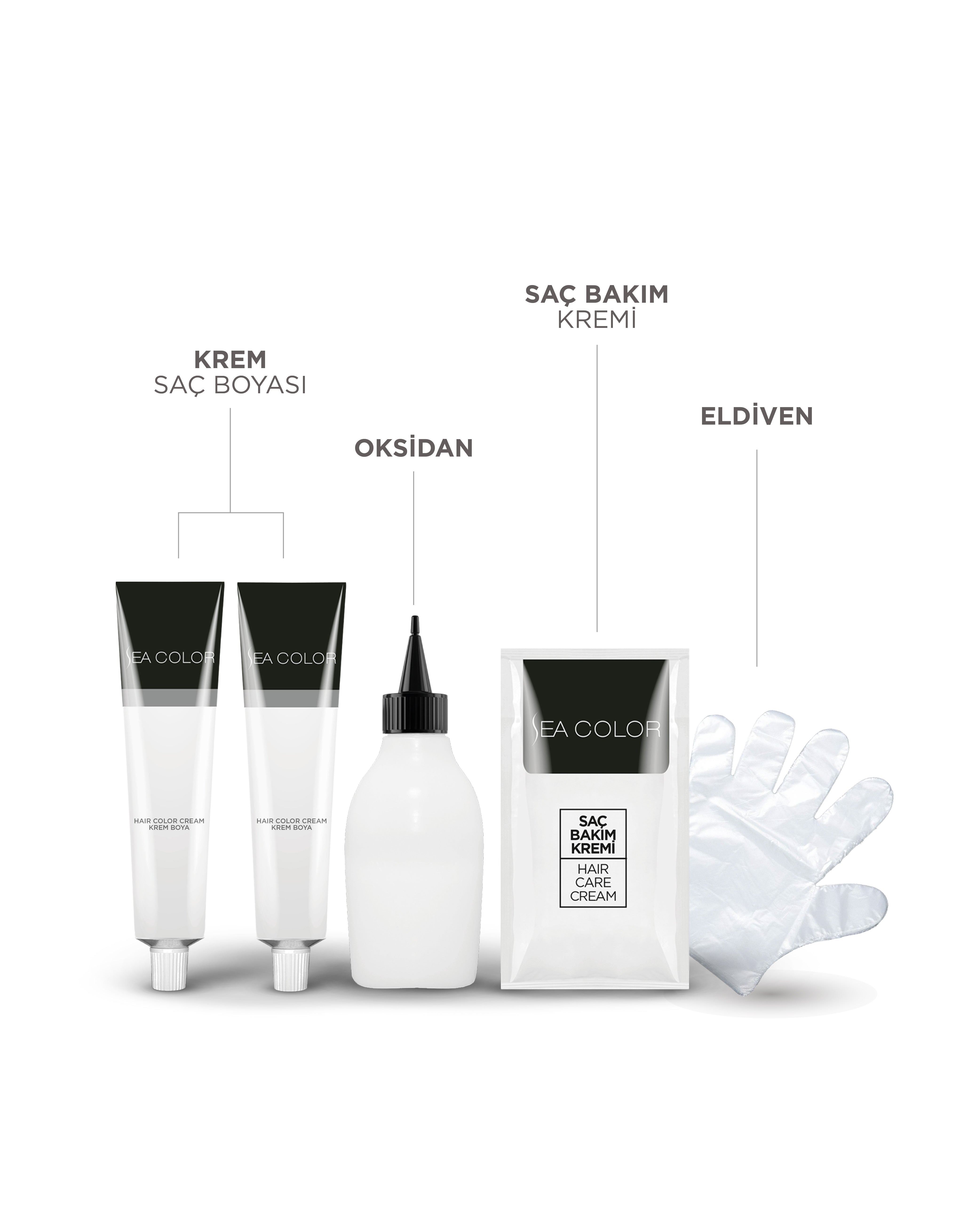 Sea Color Set Boya 10.0 Sedef Sarı