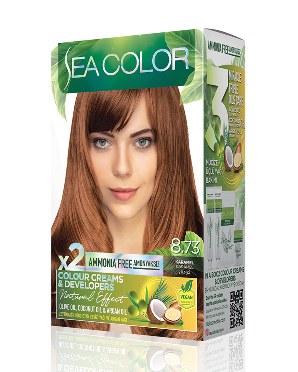 Sea Color Set Boya Amonyaksız 8.73 Karamel