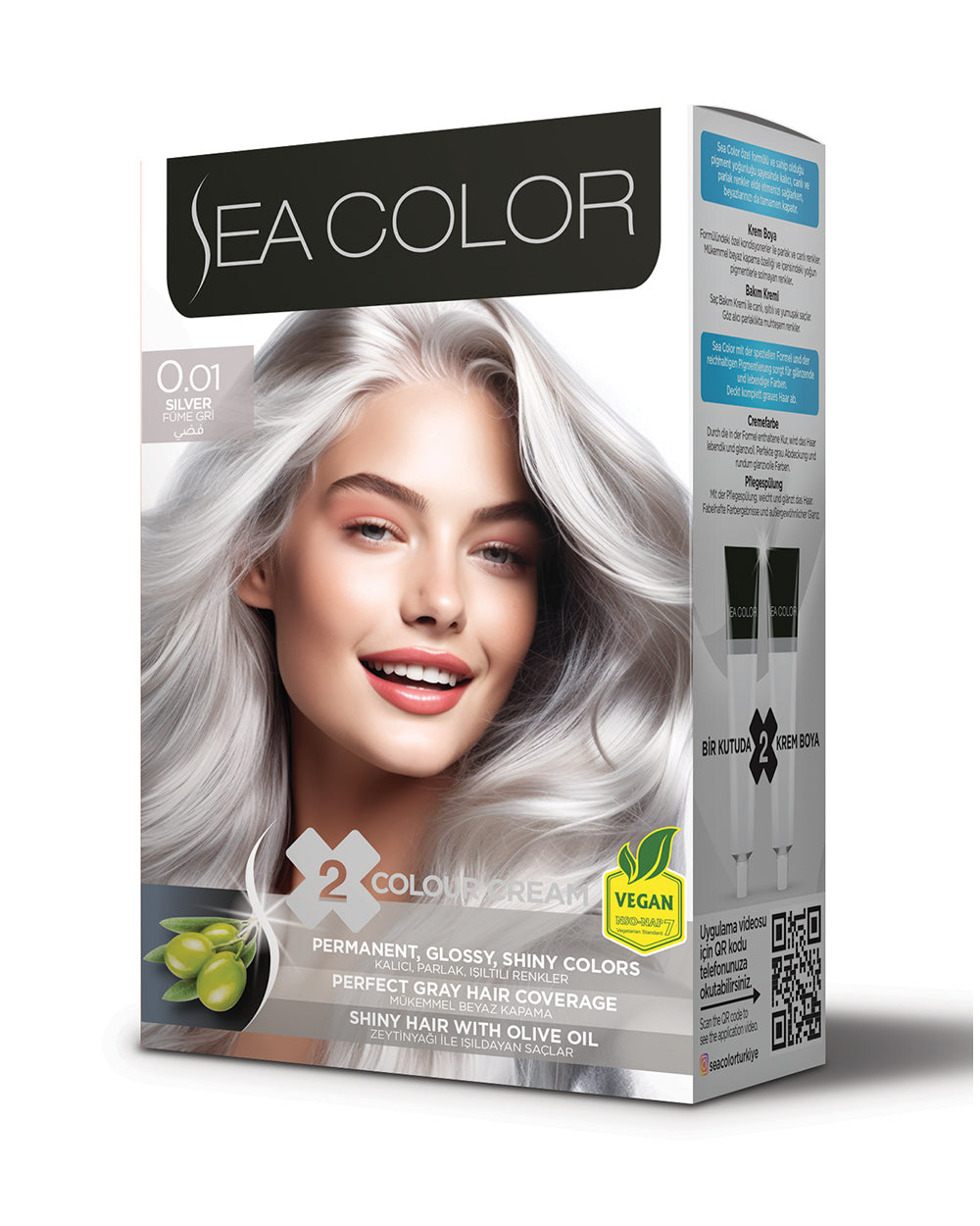 SEA COLOR SET BOYA 0.01 FÜME GRİ