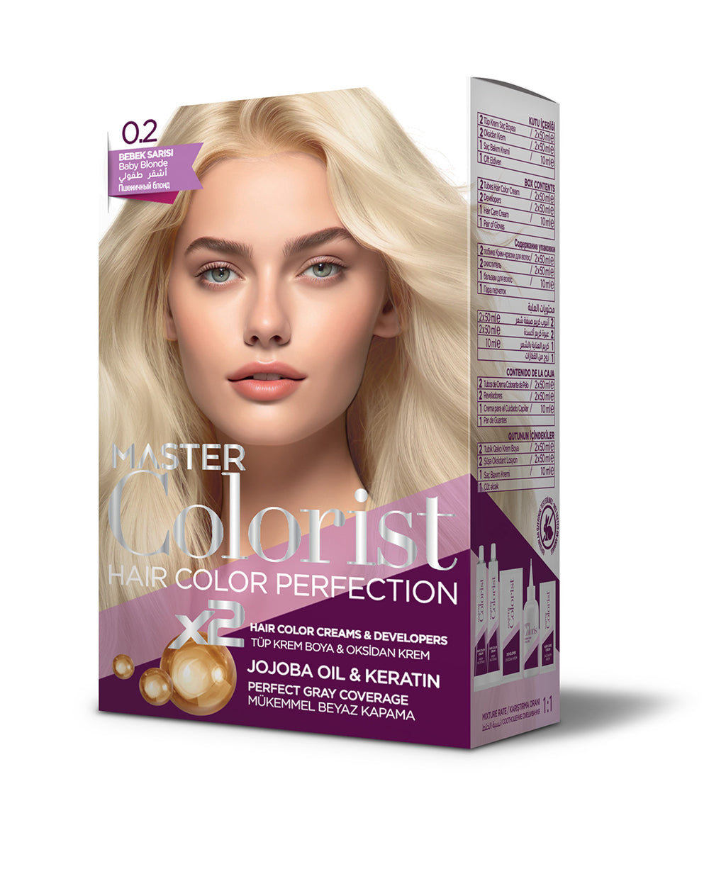 MASTER COLORİST SET BOYA 0.2 BEBEK SARISI