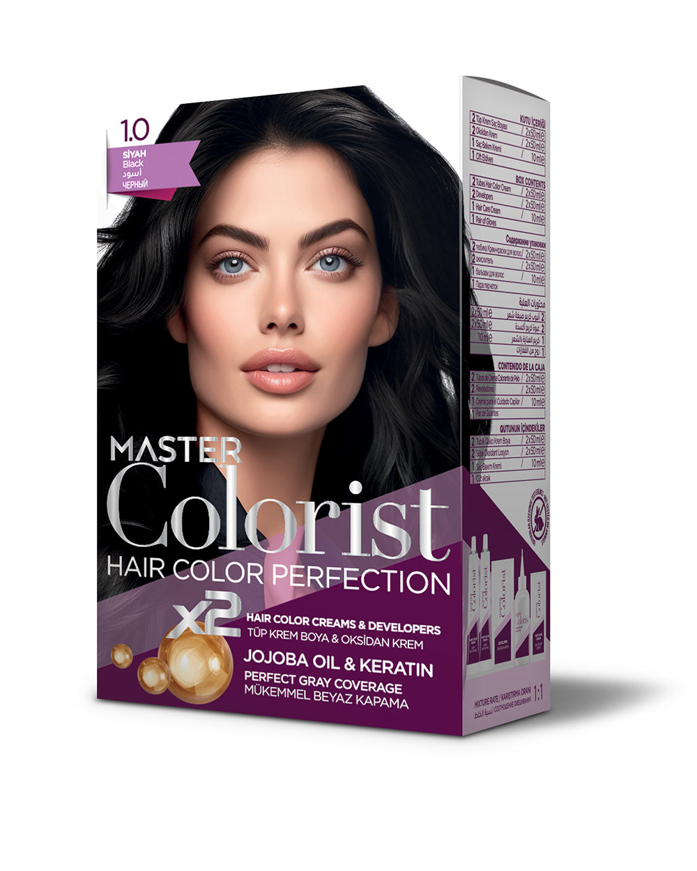 MASTER COLORİST SET BOYA 1.0 SİYAH
