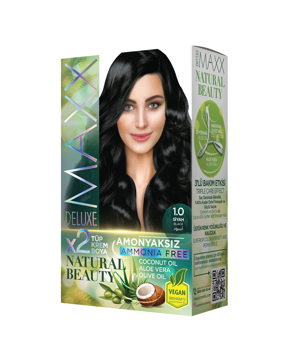 MAXX DELUXE SET BOYA AMONYAKSIZ 1.0 SİYAH