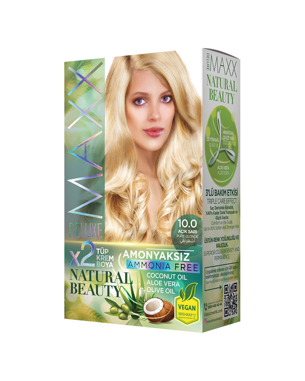 MAXX DELUXE SET BOYA AMONYAKSIZ 10.0 SEDEF SARISI