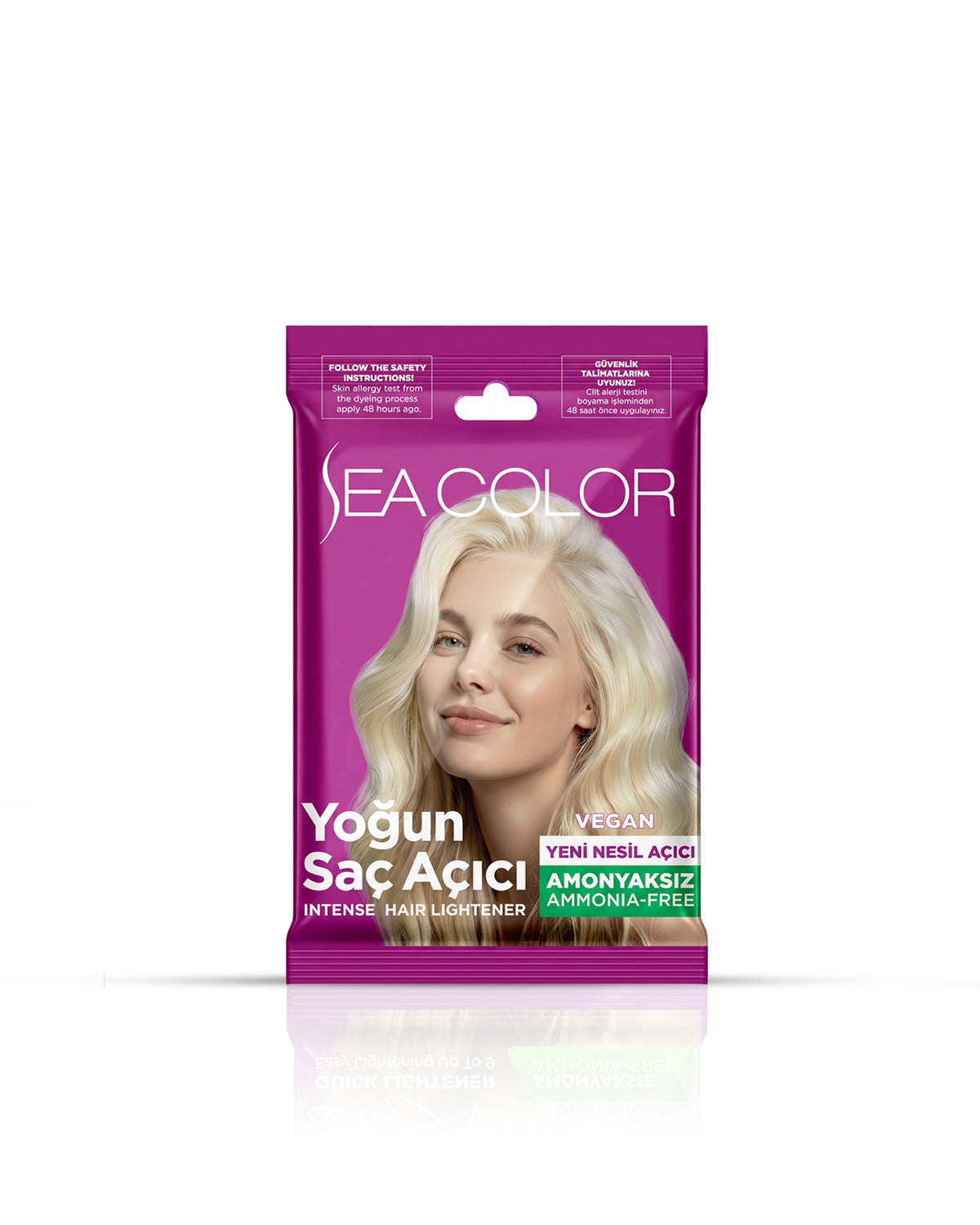 Sea Color Vegan Amonyaksız Yeni Nesil Formül Yoğun Saç Açıcı