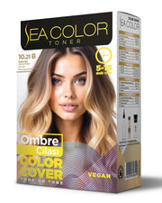 SEA COLOR 10.21B PARLAK BEJ OMBRE SAÇ CİLASI