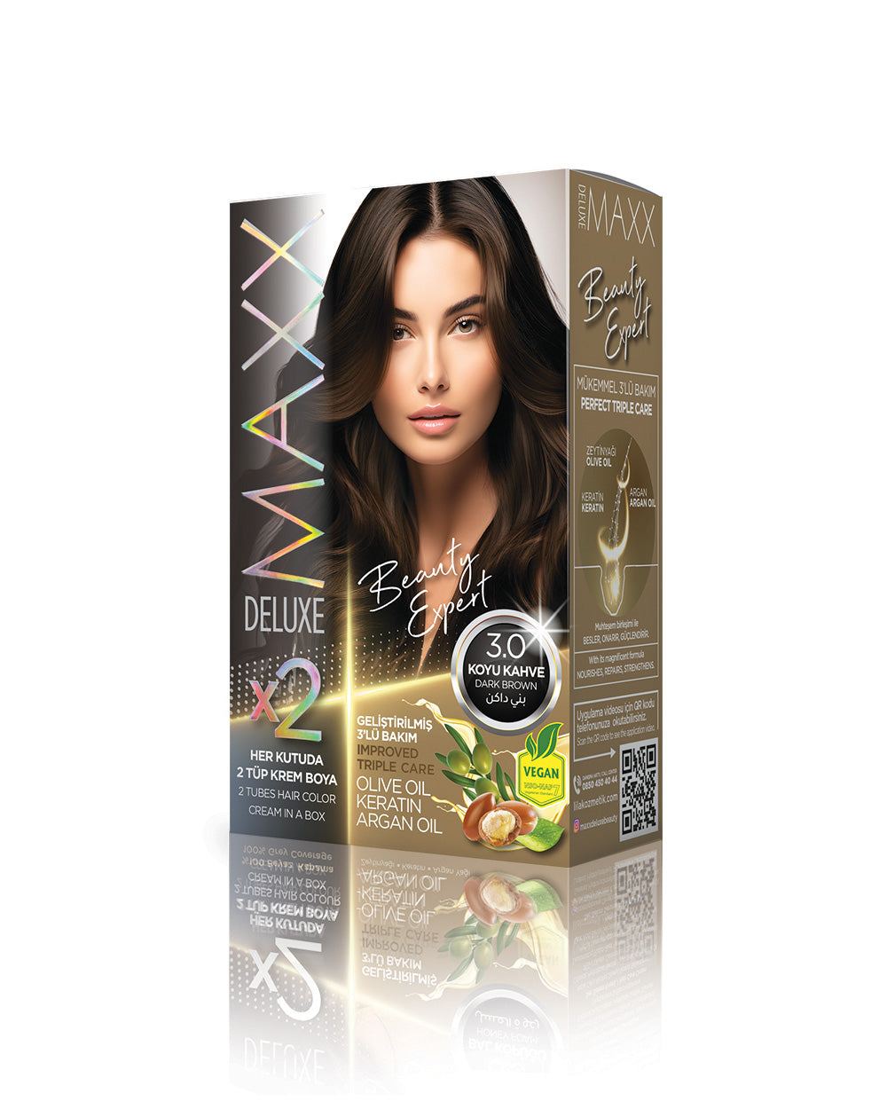 Maxx Deluxe Set Boya 3.0 Koyu Kahve