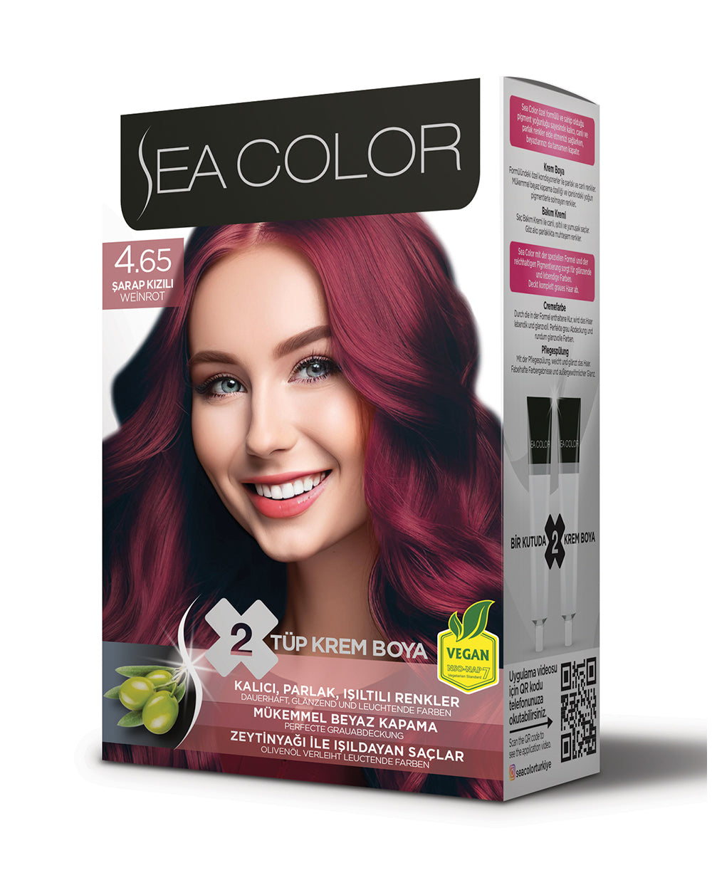 SEA COLOR SET BOYA 4.65 ŞARAP KIZILI