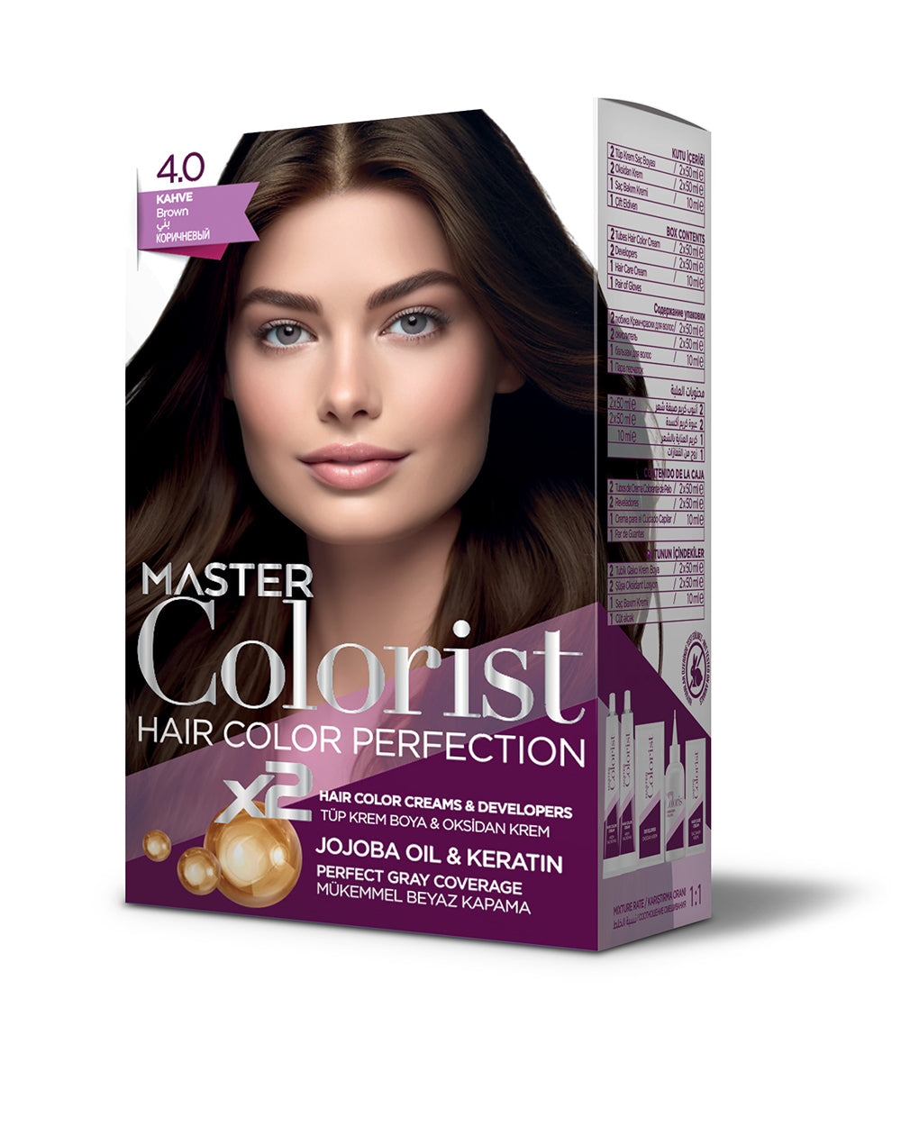 MASTER COLORİST SET BOYA 4.0 KAHVE