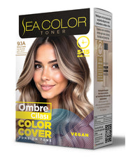 SEA COLOR 9.1A KÜLLÜ SARI OMBRE SAÇ CİLASI