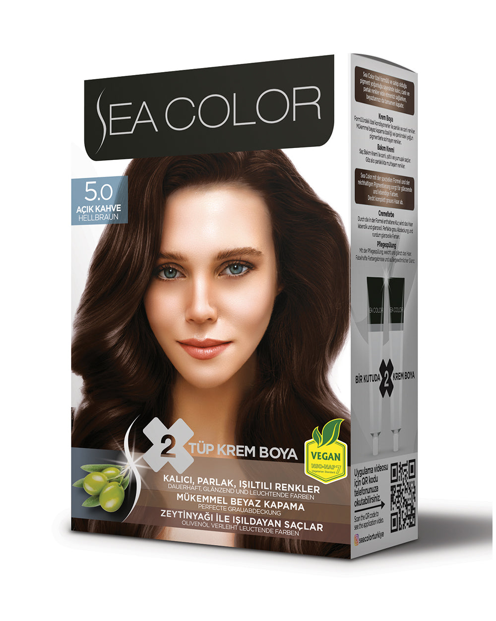 SEA COLOR SET BOYA 5.0 AÇIK KAHVE
