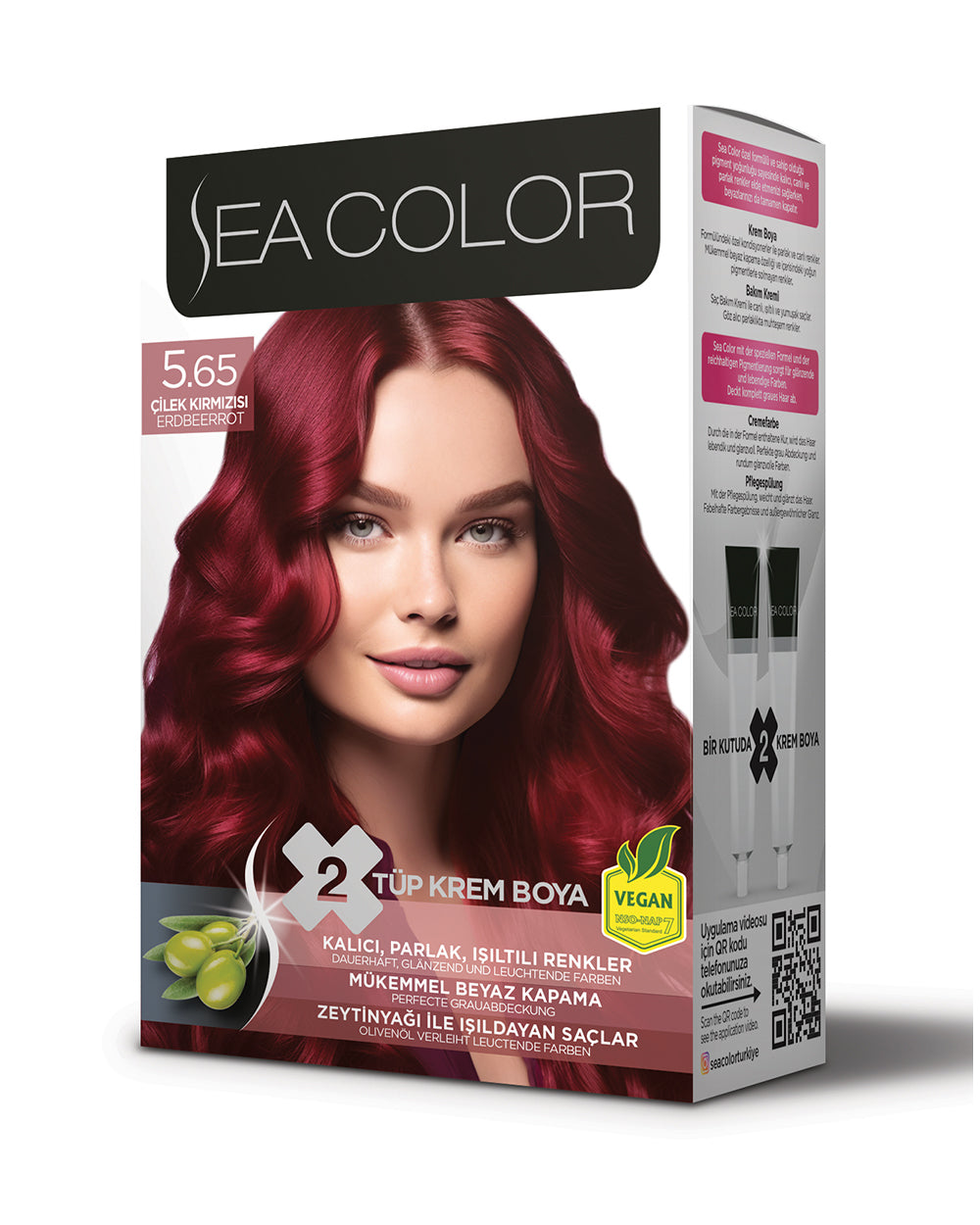 SEA COLOR SET BOYA 5.65 ÇİLEK KIRMIZISI