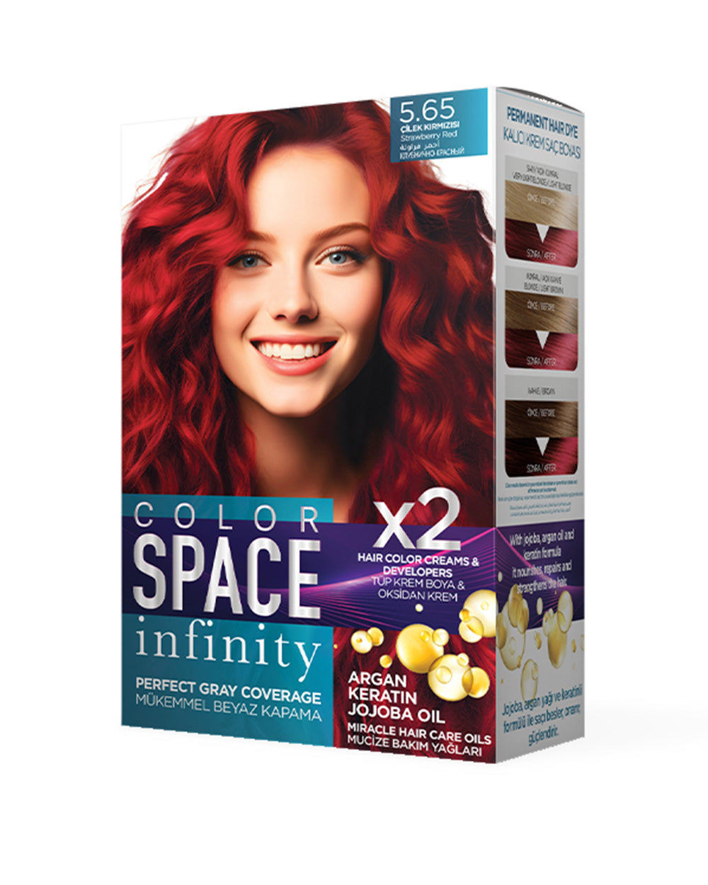 COLOR SPACE SET BOYA 5.65 ÇİLEK KIRMIZISI