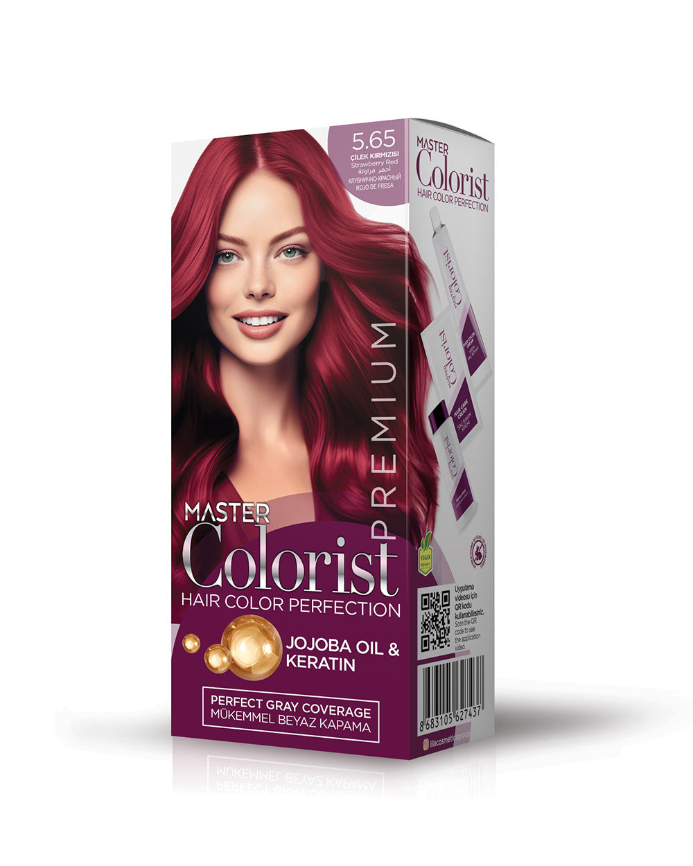 MASTER COLORIST PREMIUM YARI KİT  5.65 NAR KIZILI