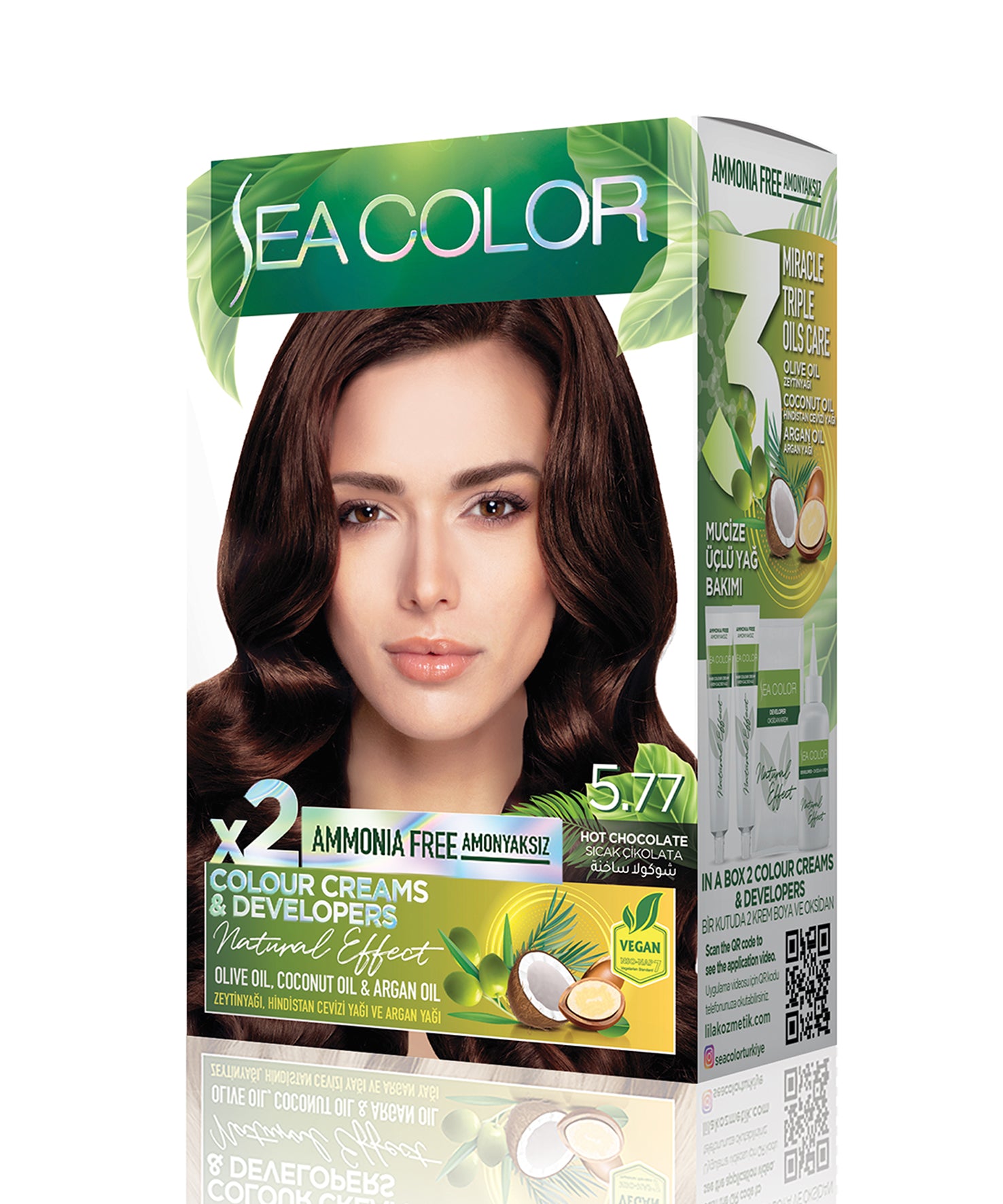 Sea Color Set Boya Amonyaksız 5.77 Sıcak Çikolata
