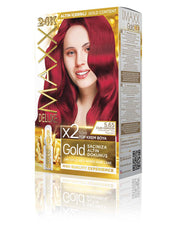 MAXX DELUXE GOLD BEAUTY SET BOYA 5.65 ÇİLEK KIRMIZISI