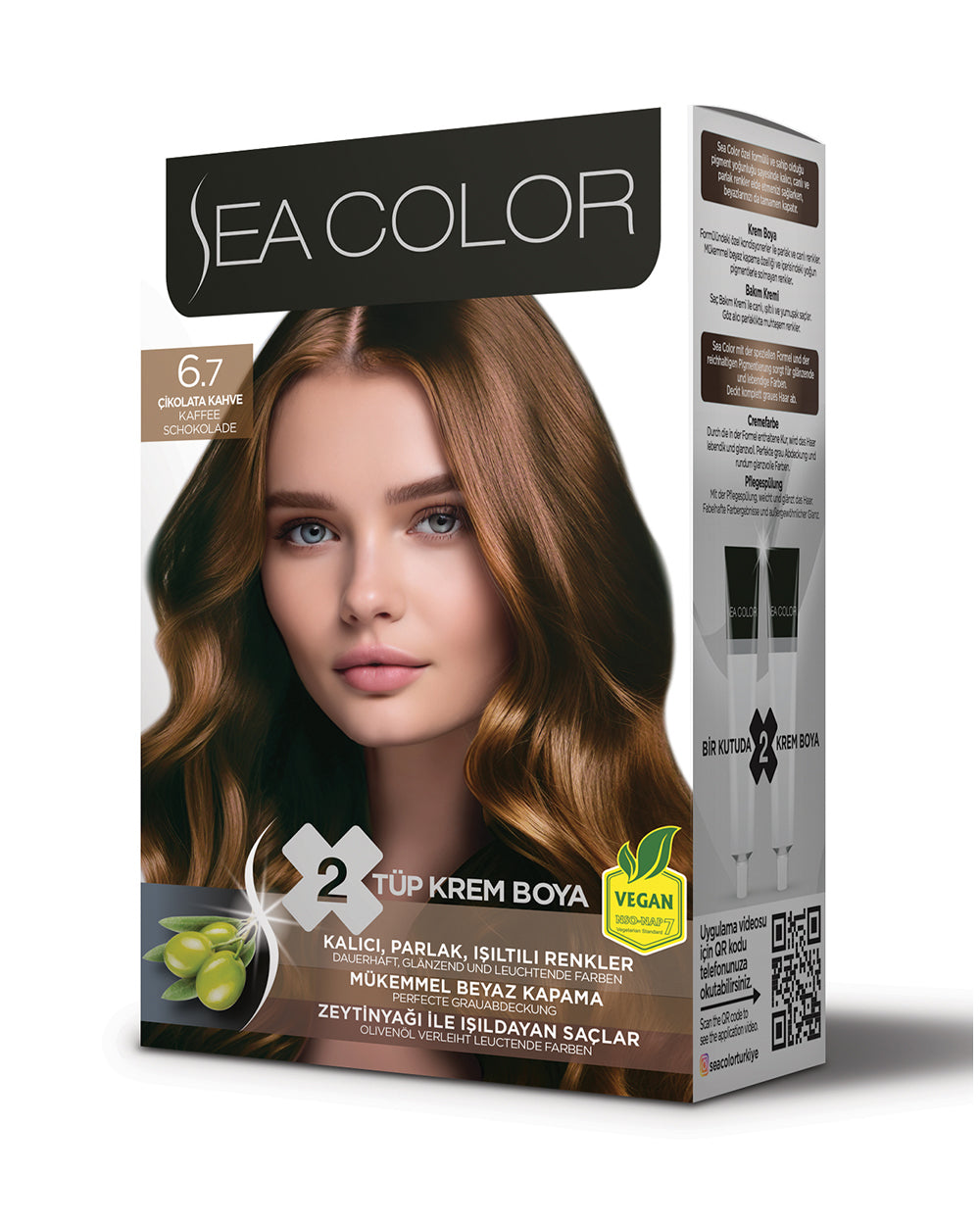 SEA COLOR SET BOYA 6.7 ÇİKOLATA KAHVE