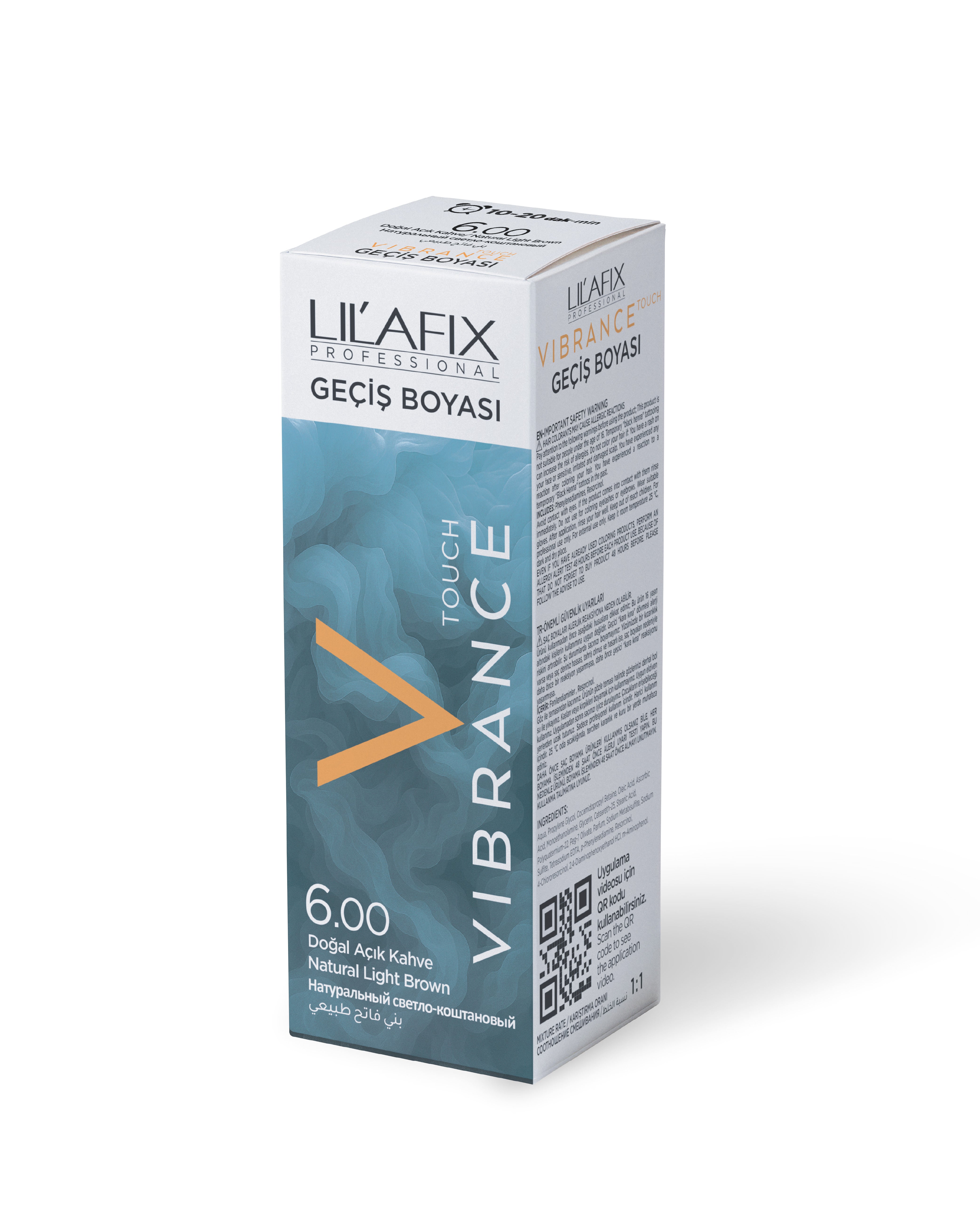 Lilafix Vibrance Cila Boyası 6.00 Doğal Açık Kahve