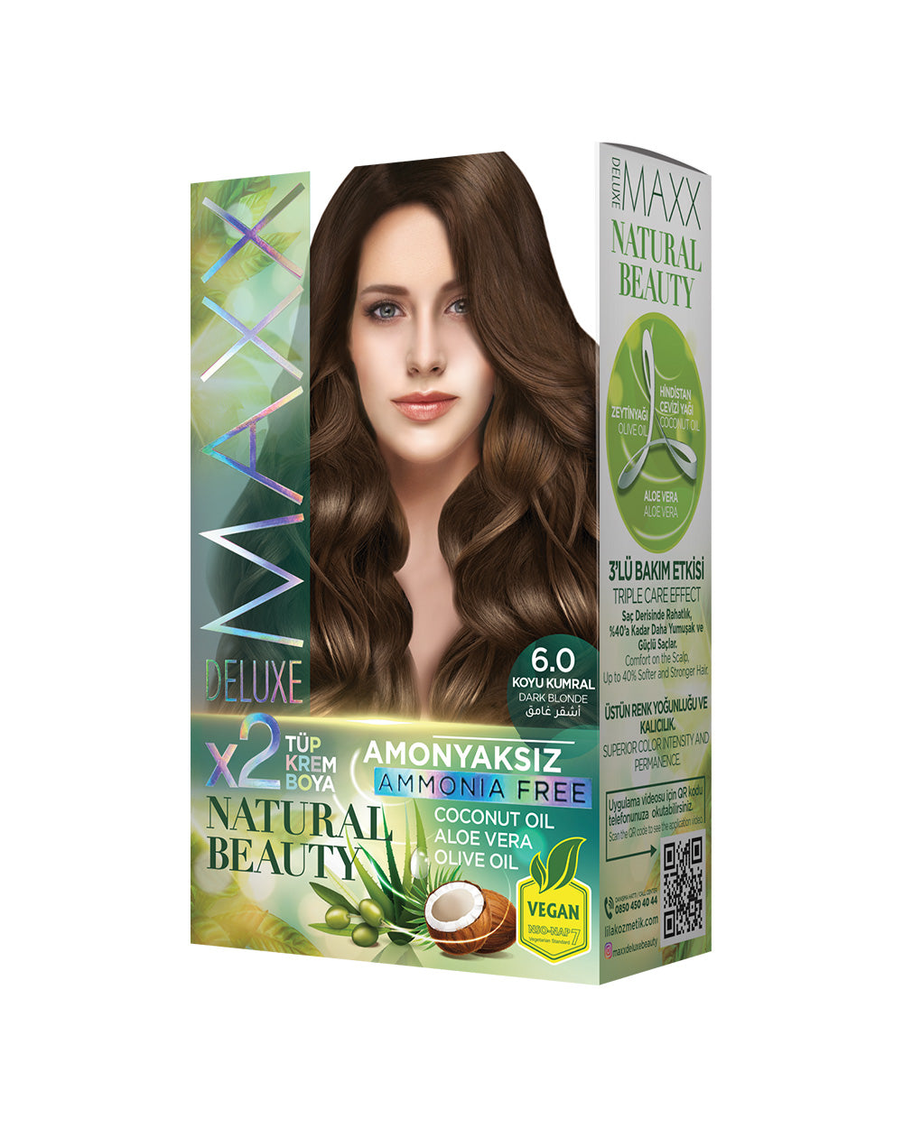 MAXX DELUXE SET BOYA AMONYAKSIZ 6.0 KOYU KUMRAL