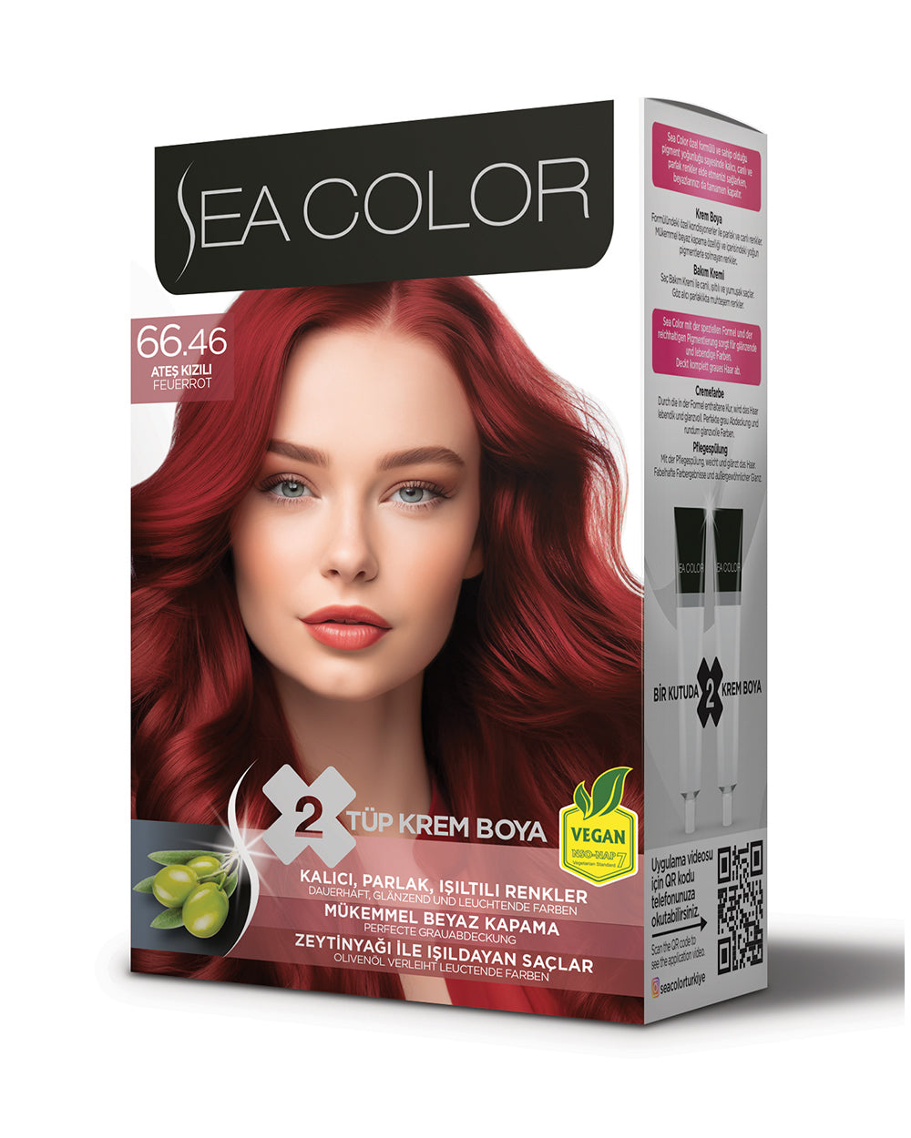 SEA COLOR SET BOYA 66.46 ATEŞ KIZILI