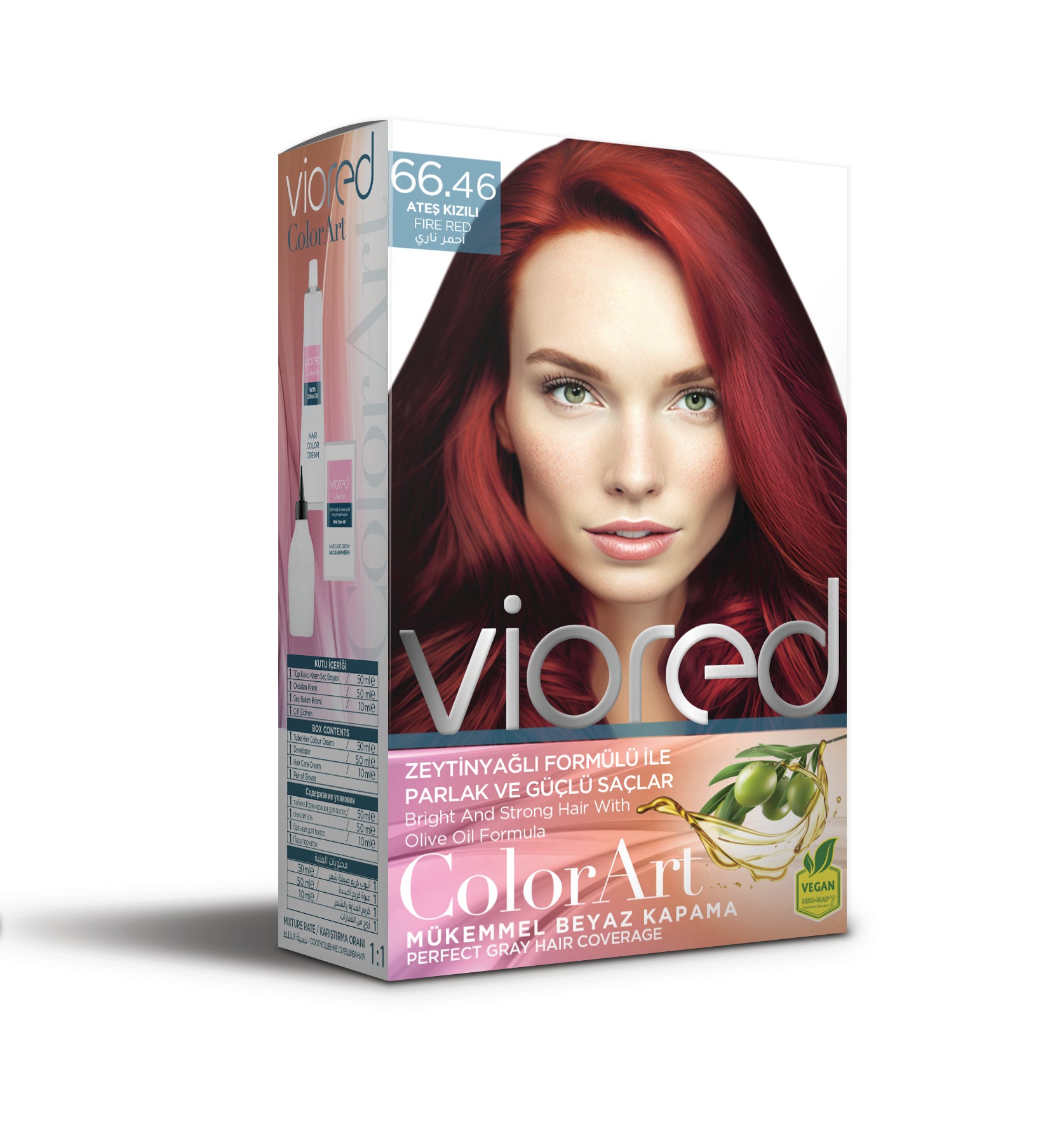 Viored ColorArt Set Boya 66.46 Ateş Kızılı