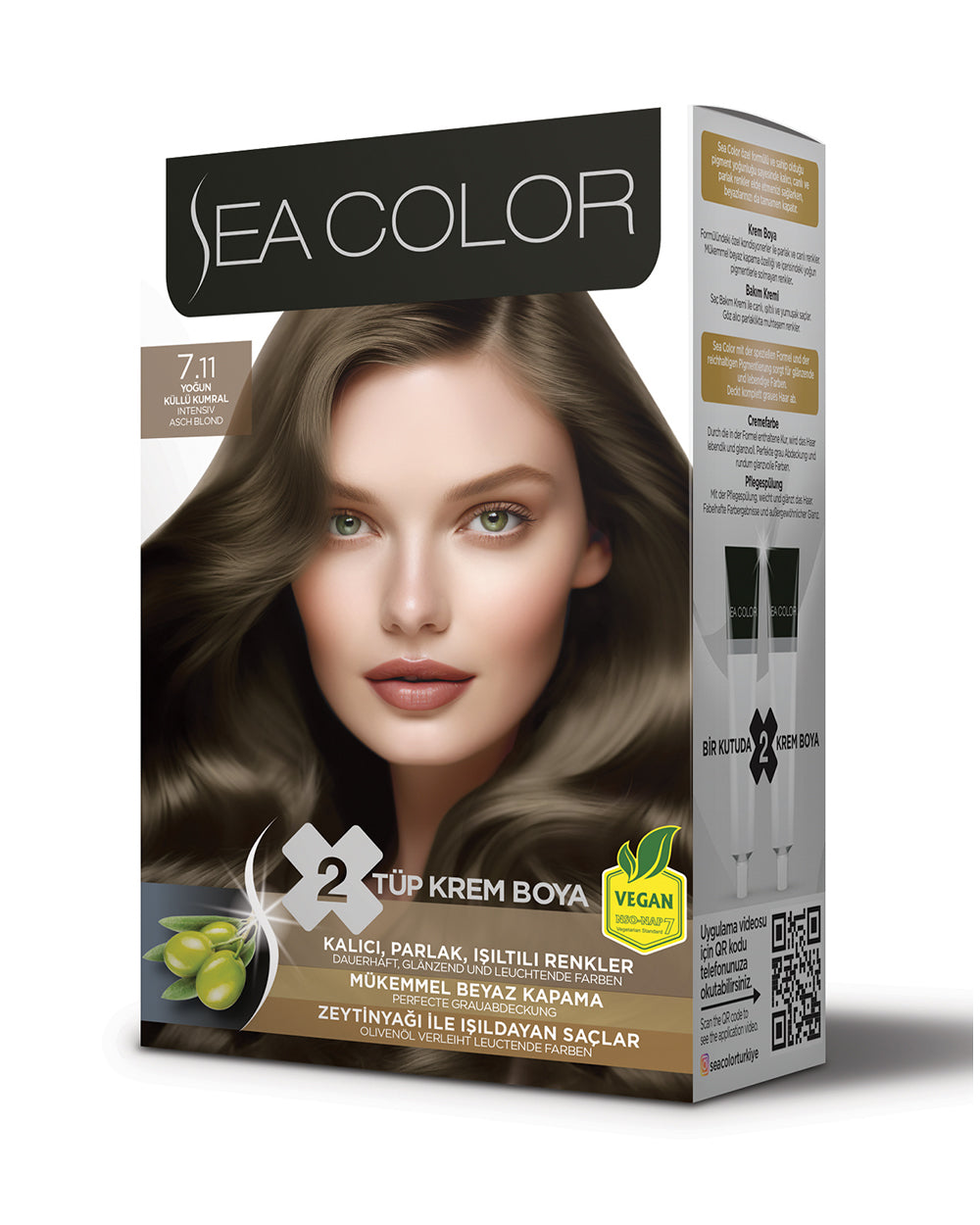 SEA COLOR SET BOYA 7.11 YOĞUN KÜLLÜ KUMRAL