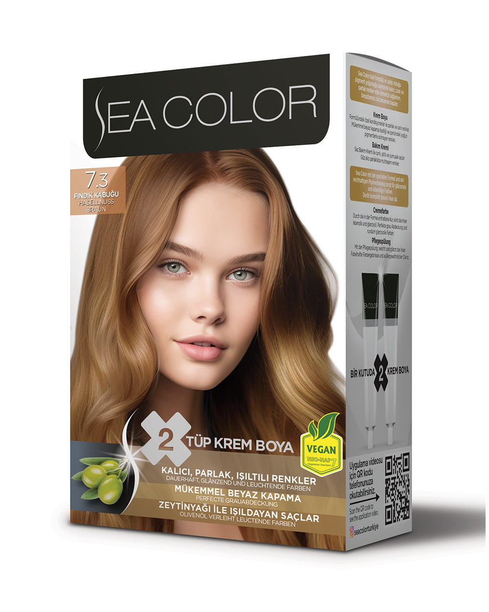 SEA COLOR SET BOYA 7.3 FINDIK KABUĞU