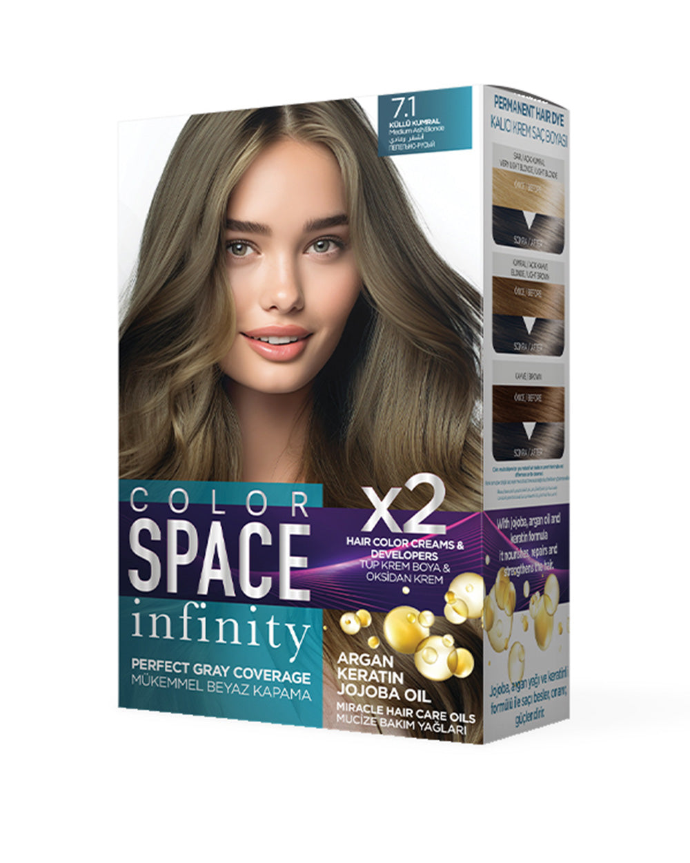 COLOR SPACE SET BOYA 7.1 KÜLLÜ KUMRAL