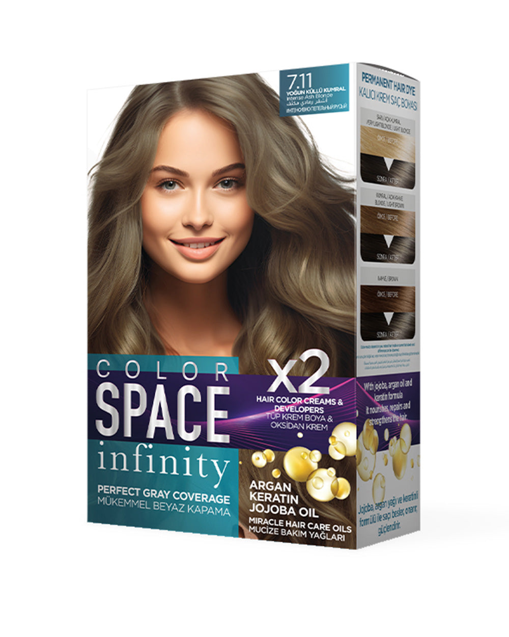 COLOR SPACE SET BOYA 7.11 YOĞUN KÜLLÜ KUMRAL