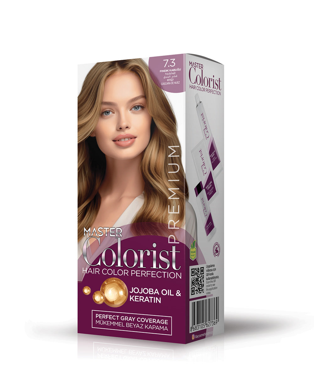 MASTER COLORIST PREMIUM YARI KİT  7.3 FINDIK KABUĞU
