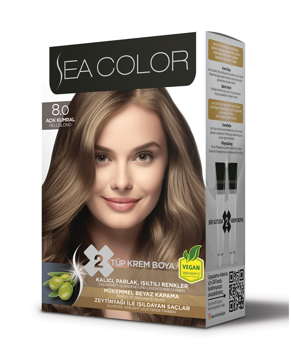 SEA COLOR SET BOYA 8.0 AÇIK KUMRAL