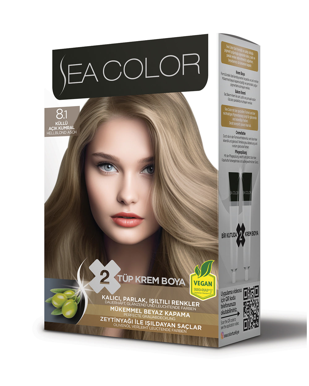 SEA COLOR SET BOYA 8.1 KÜLLÜ AÇIK KUMRAL
