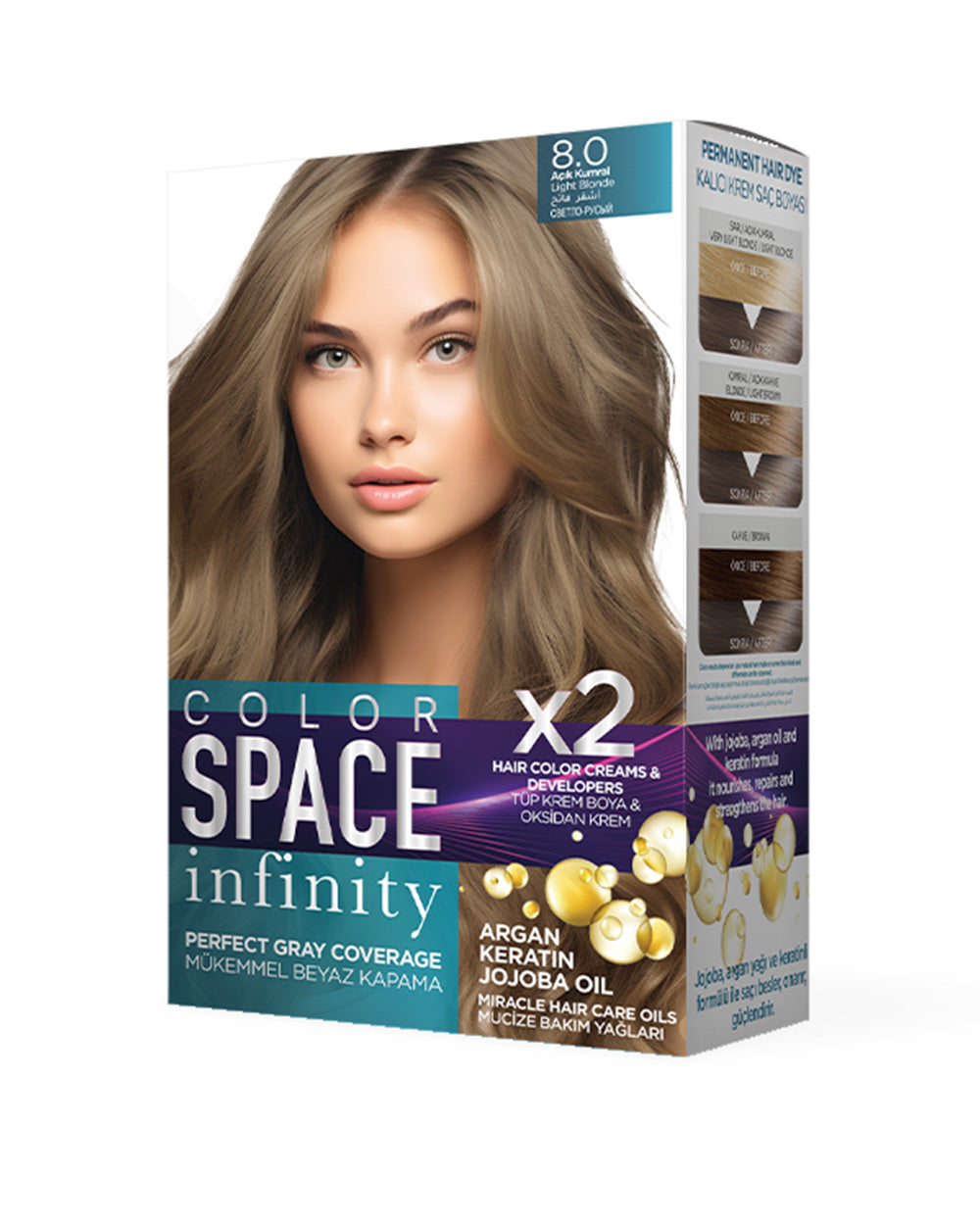 COLOR SPACE SET BOYA 8.0 AÇIK KUMRAL
