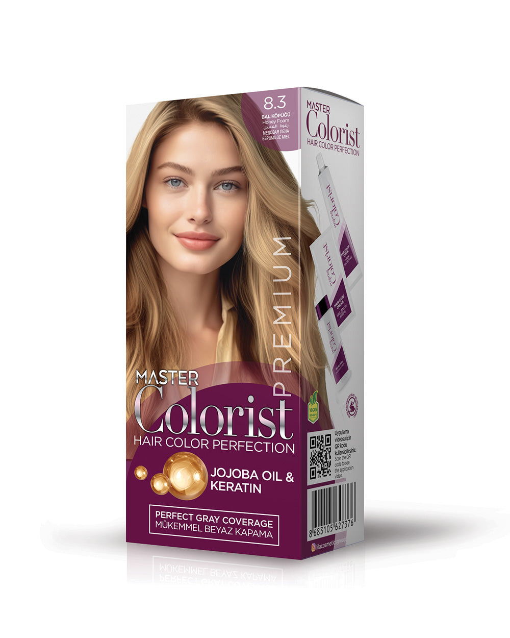 MASTER COLORIST PREMIUM YARI KİT  8.3 BAL KÖPÜĞÜ