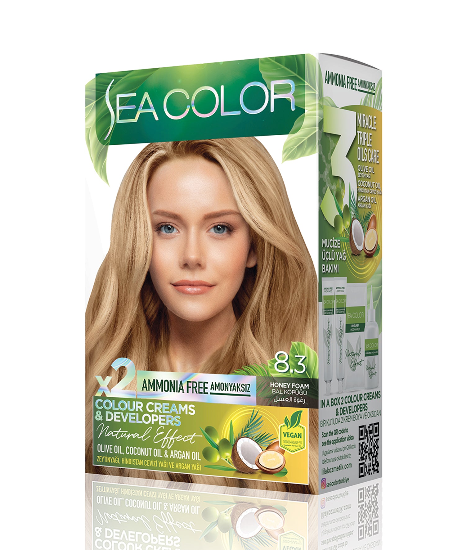 Sea Color Set Boya Amonyaksız 8.3 Bal Köpüğü