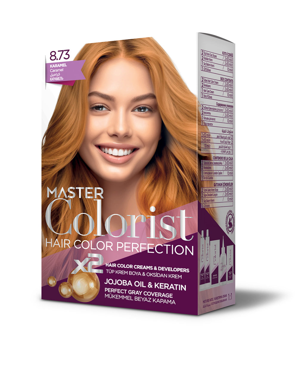MASTER COLORİST SET BOYA 8.73 KARAMEL