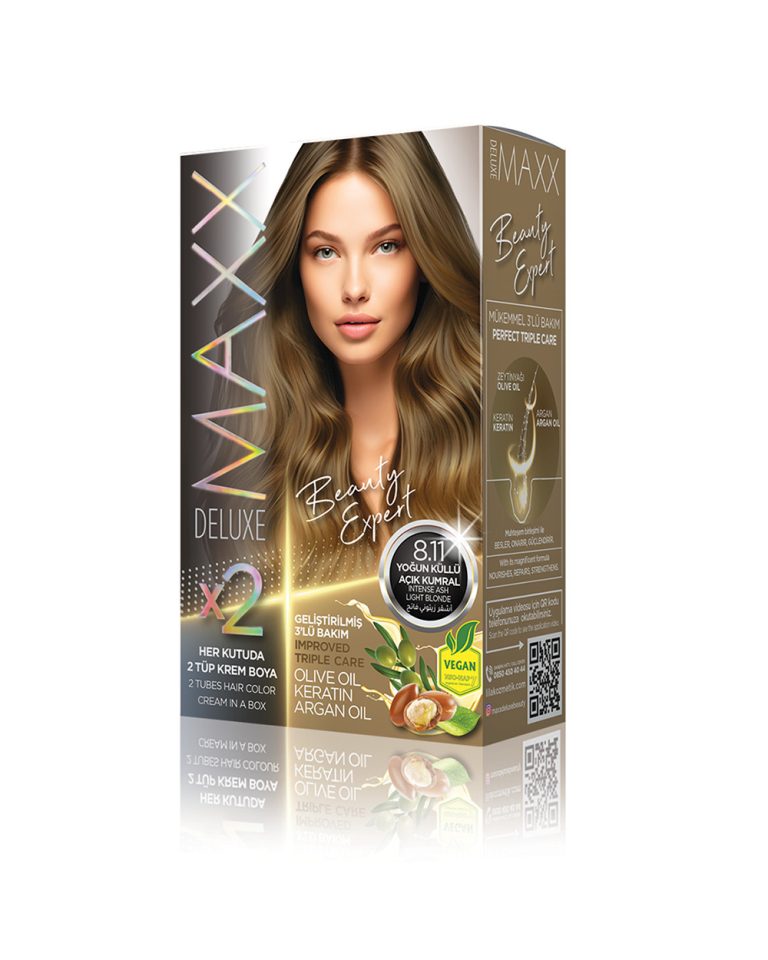 MAXX DELUXE SET BOYA 8.11 YOĞUN KÜLLÜ AÇIK KUMRAL
