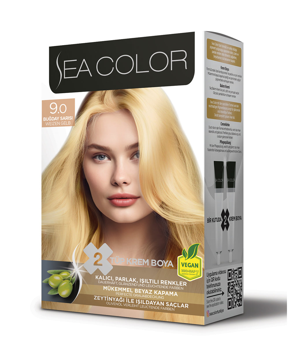 SEA COLOR SET BOYA 9.0 BUĞDAY SARISI