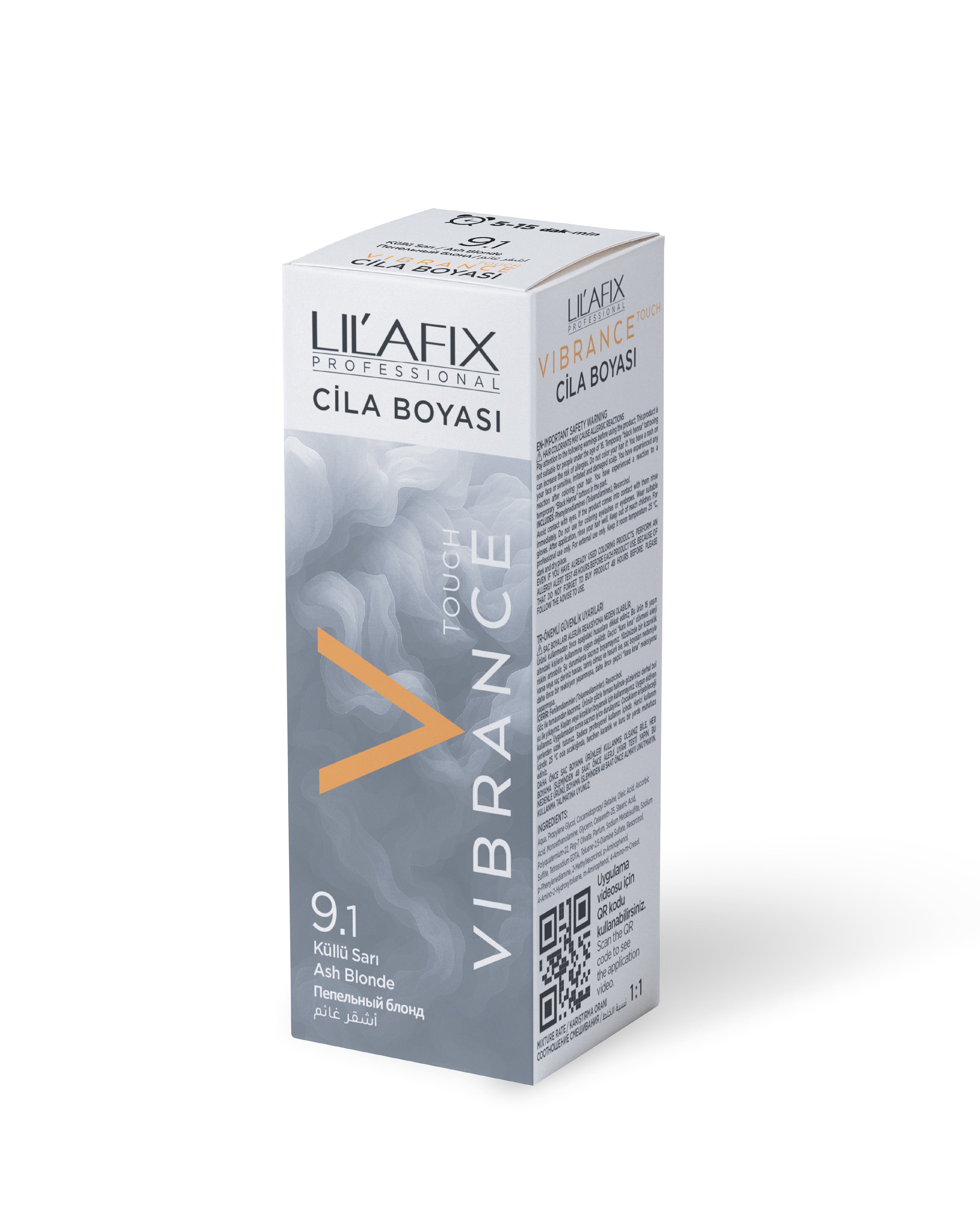 Lilafix Vibrance Cila Boyası 9.1 Küllü Sarı