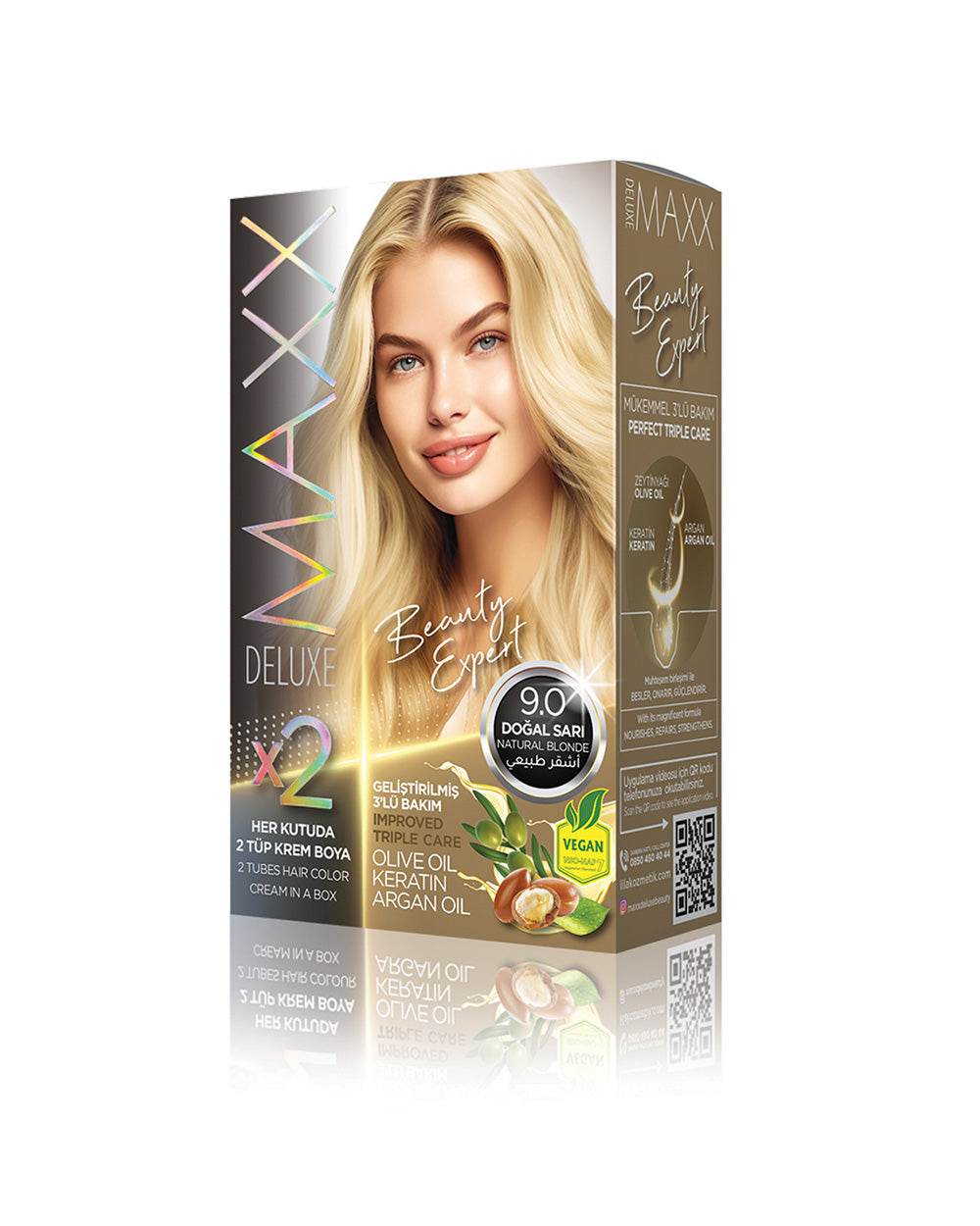 Maxx Deluxe Set Boya 9.0 Doğal Sarı