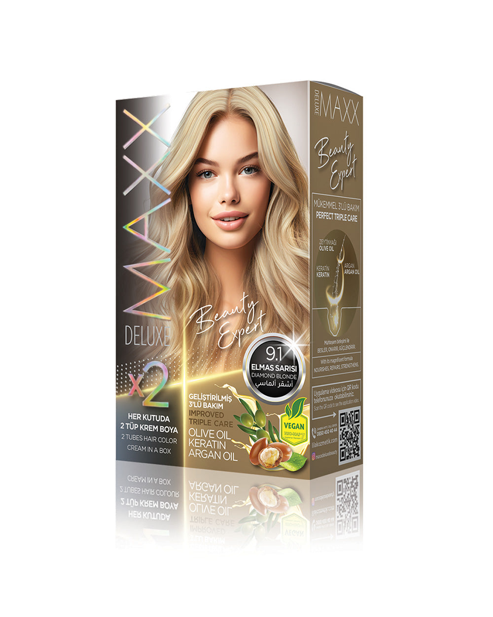 Maxx Deluxe Set Boya 9.1 Elmas Sarısı