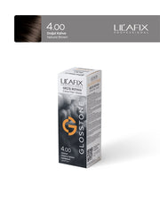 Lilafix Glosstone Saç Cila Boyası 100 ml 4.00 Doğal Kahve