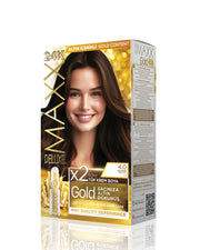 Maxx Deluxe Gold Beauty Set Boya 4.0 Kahve