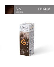 Lilafix Glosstone Saç Cila Boyası 100 ml 6.77 Mokka Kahve