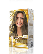 Maxx Deluxe Gold Beauty Set Boya 8.11 Yoğun Küllü Kumral