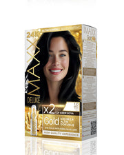 Maxx Deluxe Gold Beauty Set Boya 1.0 Siyah