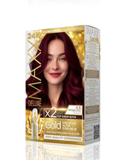 Maxx Deluxe Gold Beauty Set Boya 4.6 Kestane Kızılı
