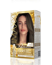 Maxx Deluxe Gold Beauty Set Boya 6.11 Yoğun Küllü Koyu Kumral
