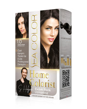 SEA COLOR HOMECOLORİST SET BOYA 1.0 YOĞUN SİYAH