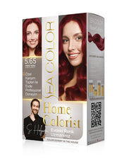SEA COLOR HOMECOLORİST SET BOYA 5.65 YAKUT KIZILI